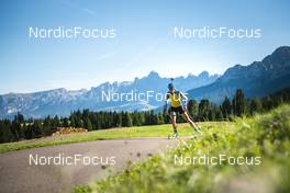 13.09.2022, Lavaze, Italy (ITA): Hanna Oeberg (SWE) - Biathlon summer training, Lavaze (ITA). www.nordicfocus.com. © Vanzetta/NordicFocus. Every downloaded picture is fee-liable.