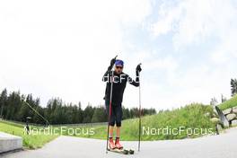 01.07.2022, Lenzerheide, Switzerland (SUI): Jeremy Finello (SUI) - Biathlon summer training, Lenzerheide (SUI). www.nordicfocus.com. © Manzoni/NordicFocus. Every downloaded picture is fee-liable.
