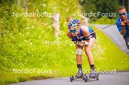04.07.2022, Hochfilzen, Austria (AUT): Dorothea Wierer (ITA) - Biathlon summer training, Hochfilzen (AUT). www.nordicfocus.com. © Reichert/NordicFocus. Every downloaded picture is fee-liable.
