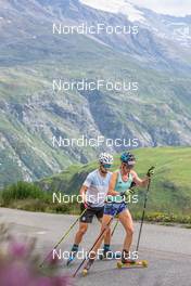 30.06.2022, Bessans, France (FRA): Undefined athlete competes, Michaela Carrara (ITA) - Biathlon summer training, Bessans (FRA). www.nordicfocus.com. © Authamayou/NordicFocus. Every downloaded picture is fee-liable.