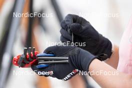 28.06.2022, Premanon, France (FRA): Event Feature: Kinetixx gloves with tools - Biathlon summer training, Premanon (FRA). www.nordicfocus.com. © Manzoni/NordicFocus. Every downloaded picture is fee-liable.