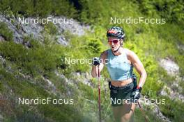06.08.2022, Lavaze, Italy (ITA): Denise Herrmann  (GER) - Biathlon summer training, Lavaze (ITA). www.nordicfocus.com. © Vanzetta/NordicFocus. Every downloaded picture is fee-liable.