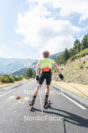 31.07.2022, Font-Romeu, France (FRA): Jacques Jefferies (FRA) - Biathlon summer training, Font-Romeu (FRA). www.nordicfocus.com. © Authamayou/NordicFocus. Every downloaded picture is fee-liable.
