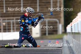 21.10.2022, Oberhof, Germany (GER): Johannes Thingnes Boe (NOR) - Biathlon summer training, Oberhof (GER). www.nordicfocus.com. © Heilwagen/NordicFocus. Every downloaded picture is fee-liable.