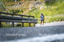 06.08.2022, Lavaze, Italy (ITA): Anna Weidel  (GER) - Biathlon summer training, Lavaze (ITA). www.nordicfocus.com. © Vanzetta/NordicFocus. Every downloaded picture is fee-liable.