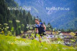 04.07.2022, Hochfilzen, Austria (AUT): Daniele Cappellari (ITA) - Biathlon summer training, Hochfilzen (AUT). www.nordicfocus.com. © Reichert/NordicFocus. Every downloaded picture is fee-liable.