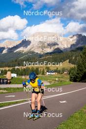 10.09.2022, Lavaze, Italy (ITA): Mona Brorsson (SWE) - Biathlon summer training, Lavaze (ITA). www.nordicfocus.com. © Barbieri/NordicFocus. Every downloaded picture is fee-liable.
