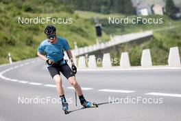 20.06.2022, Andermatt, Switzerland (SUI): Sebastian Stalder (SUI) - Biathlon summer training, Andermatt (SUI). www.nordicfocus.com. © Manzoni/NordicFocus. Every downloaded picture is fee-liable.