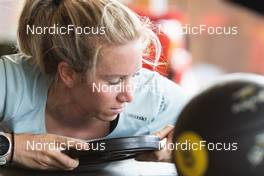 01.07.2022, Lenzerheide, Switzerland (SUI): Elisa Gasparin (SUI) - Biathlon summer training, Lenzerheide (SUI). www.nordicfocus.com. © Manzoni/NordicFocus. Every downloaded picture is fee-liable.