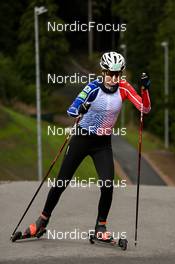 20.09.2022, Oberhof, Germany (GER): Chloe Chevalier (FRA) - Biathlon summer training, Oberhof (GER). www.nordicfocus.com. © Reichert/NordicFocus. Every downloaded picture is fee-liable.