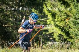 13.09.2022, Lavaze, Italy (ITA): Peppe Femling (SWE) - Biathlon summer training, Lavaze (ITA). www.nordicfocus.com. © Vanzetta/NordicFocus. Every downloaded picture is fee-liable.