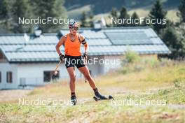 16.07.2022, Lavaze, Italy (ITA): Dorothea Wierer (ITA) - Biathlon summer training, Lavaze (ITA). www.nordicfocus.com. © Barbieri/NordicFocus. Every downloaded picture is fee-liable.