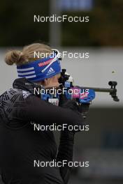 03.10.2022, Ruhpolding, Germany (GER): Vanessa Hinz (GER) - Biathlon summer training, Ruhpolding (GER). www.nordicfocus.com. © Reiter/NordicFocus. Every downloaded picture is fee-liable.