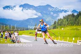 04.07.2022, Hochfilzen, Austria (AUT): Dorothea Wierer (ITA) - Biathlon summer training, Hochfilzen (AUT). www.nordicfocus.com. © Reichert/NordicFocus. Every downloaded picture is fee-liable.