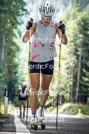 06.08.2022, Lavaze, Italy (ITA): Anna Weidel  (GER) - Biathlon summer training, Lavaze (ITA). www.nordicfocus.com. © Vanzetta/NordicFocus. Every downloaded picture is fee-liable.