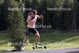 28.06.2022, Premanon, France (FRA): Justine Braisaz-Bouchet (FRA) - Biathlon summer training, Premanon (FRA). www.nordicfocus.com. © Manzoni/NordicFocus. Every downloaded picture is fee-liable.