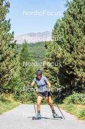 03.08.2022, Font-Romeu, France (FRA): Gilonne Guigonnat (FRA) - Biathlon summer training, Font-Romeu (FRA). www.nordicfocus.com. © Authamayou/NordicFocus. Every downloaded picture is fee-liable.