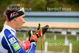 19.09.2022, Oberhof, Germany (GER): Fabien Claude (FRA) - Biathlon summer training, Oberhof (GER). www.nordicfocus.com. © Reichert/NordicFocus. Every downloaded picture is fee-liable.