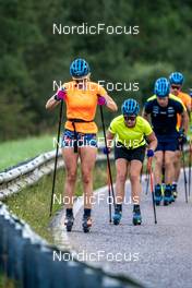 01.09.2022, Antholz, Italy (ITA): Stina Nilsson (SWE), Johanna Skottheim (SWE), (l-r)  - Biathlon summer training, Antholz (ITA). www.nordicfocus.com. © Barbieri/NordicFocus. Every downloaded picture is fee-liable.