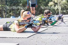 03.08.2022, Font-Romeu, France (FRA): Sophie Chauveau (FRA) - Biathlon summer training, Font-Romeu (FRA). www.nordicfocus.com. © Authamayou/NordicFocus. Every downloaded picture is fee-liable.