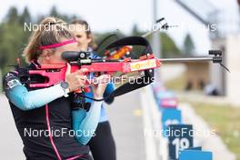 28.06.2022, Premanon, France (FRA): Undefined athlete competes - Biathlon summer training, Premanon (FRA). www.nordicfocus.com. © Manzoni/NordicFocus. Every downloaded picture is fee-liable.