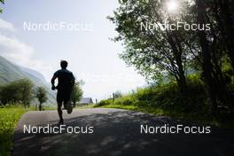 20.06.2022, Andermatt, Switzerland (SUI): Joscha Burkhalter (SUI) - Biathlon summer training, Andermatt (SUI). www.nordicfocus.com. © Manzoni/NordicFocus. Every downloaded picture is fee-liable.