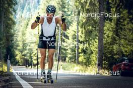 06.08.2022, Lavaze, Italy (ITA): Kristian Mehringer (GER) - Biathlon summer training, Lavaze (ITA). www.nordicfocus.com. © Vanzetta/NordicFocus. Every downloaded picture is fee-liable.