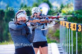 31.07.2022, Lavaze, Italy (ITA): Julia Schwaiger (AUT) - Biathlon summer training, Lavaze (ITA). www.nordicfocus.com. © Barbieri/NordicFocus. Every downloaded picture is fee-liable.