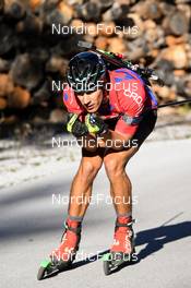 19.10.2022, Ramsau am Dachstein, Austria (AUT):  Kresimir Crnkovic (CRO) - Biathlon training, Ramsau am Dachstein (AUT). www.nordicfocus.com. © Reichert/NordicFocus. Every downloaded picture is fee-liable.