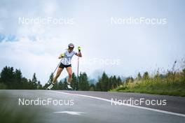 07.08.2022, Lavaze, Italy (ITA): Denise Herrmann  (GER) - Biathlon summer training, Lavaze (ITA). www.nordicfocus.com. © Vanzetta/NordicFocus. Every downloaded picture is fee-liable.