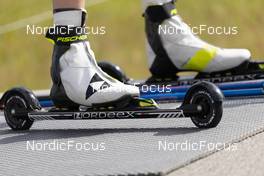 28.06.2022, Premanon, France (FRA): Event Feature: Fischer Boots, Nordeex ski rollers - Biathlon summer training, Premanon (FRA). www.nordicfocus.com. © Manzoni/NordicFocus. Every downloaded picture is fee-liable.