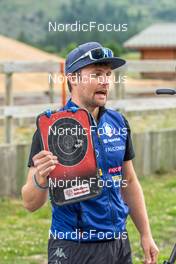 30.06.2022, Bessans, France (FRA): Undefined athlete competes - Biathlon summer training, Bessans (FRA). www.nordicfocus.com. © Authamayou/NordicFocus. Every downloaded picture is fee-liable.