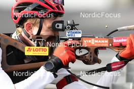 21.10.2022, Oberhof, Germany (GER): Benedikt Doll (GER) - Biathlon summer training, Oberhof (GER). www.nordicfocus.com. © Heilwagen/NordicFocus. Every downloaded picture is fee-liable.