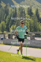 11.08.2022, Hochfilzen, Austria (AUT): Justus Strelow (GER) - Biathlon summer training, Hochfilzen (AUT). www.nordicfocus.com. © Reichert/NordicFocus. Every downloaded picture is fee-liable.