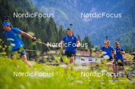 04.07.2022, Hochfilzen, Austria (AUT): Cedric Christille (ITA) - Biathlon summer training, Hochfilzen (AUT). www.nordicfocus.com. © Reichert/NordicFocus. Every downloaded picture is fee-liable.