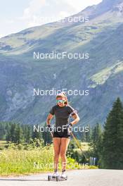 30.06.2022, Bessans, France (FRA): Beatrice Trabucchi (ITA) - Biathlon summer training, Bessans (FRA). www.nordicfocus.com. © Authamayou/NordicFocus. Every downloaded picture is fee-liable.