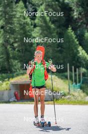 29.06.2022, Bessans, France (FRA): Michaela Carrara (ITA) - Biathlon summer training, Bessans (FRA). www.nordicfocus.com. © Authamayou/NordicFocus. Every downloaded picture is fee-liable.