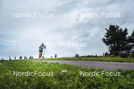 07.08.2022, Lavaze, Italy (ITA): Anna Weidel  (GER) - Biathlon summer training, Lavaze (ITA). www.nordicfocus.com. © Vanzetta/NordicFocus. Every downloaded picture is fee-liable.