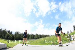 01.07.2022, Lenzerheide, Switzerland (SUI): Serafin Wiestner (SUI) - Biathlon summer training, Lenzerheide (SUI). www.nordicfocus.com. © Manzoni/NordicFocus. Every downloaded picture is fee-liable.