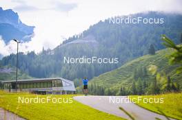 04.07.2022, Hochfilzen, Austria (AUT): Klaus Hoellrigl (ITA) - Biathlon summer training, Hochfilzen (AUT). www.nordicfocus.com. © Reichert/NordicFocus. Every downloaded picture is fee-liable.