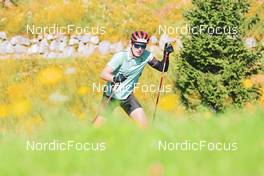 10.08.2022, Hochfilzen, Austria (AUT): Lucas Fratzscher (GER) - Biathlon summer training, Hochfilzen (AUT). www.nordicfocus.com. © Reichert/NordicFocus. Every downloaded picture is fee-liable.