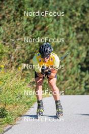 04.08.2022, Font-Romeu, France (FRA): Remi Broutier  (FRA) - Biathlon summer training, Font-Romeu (FRA). www.nordicfocus.com. © Authamayou/NordicFocus. Every downloaded picture is fee-liable.