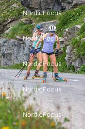 30.06.2022, Bessans, France (FRA): Samuela Comola (ITA) - Biathlon summer training, Bessans (FRA). www.nordicfocus.com. © Authamayou/NordicFocus. Every downloaded picture is fee-liable.
