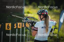 03.07.2022, Lavaze, Italy (ITA): Fialkova Paulina (SVK) - Biathlon summer training, Lavaze (ITA). www.nordicfocus.com. © Vanzetta/NordicFocus. Every downloaded picture is fee-liable.