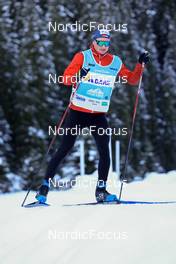 07.11.2022, Davos, Switzerland (SUI): Sebastian Stalder (SUI) - Biathlon training, Snowfarming track, Davos (SUI). www.nordicfocus.com. © Manzoni/NordicFocus. Every downloaded picture is fee-liable.