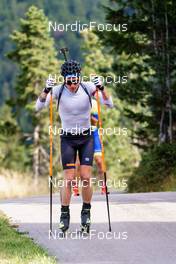 14.09.2022, Lavaze, Italy (ITA): Lukas Hofer (ITA) - Biathlon summer training, Lavaze (ITA). www.nordicfocus.com. © Barbieri/NordicFocus. Every downloaded picture is fee-liable.