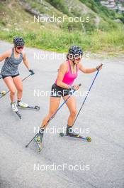 29.06.2022, Bessans, France (FRA): Eleonora Fauner (ITA) - Biathlon summer training, Bessans (FRA). www.nordicfocus.com. © Authamayou/NordicFocus. Every downloaded picture is fee-liable.