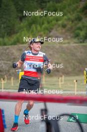 25.08.2022, Bessans, France (FRA): Jacques Jefferies (FRA) - Biathlon summer training, Bessans (FRA). www.nordicfocus.com. © Authamayou/NordicFocus. Every downloaded picture is fee-liable.