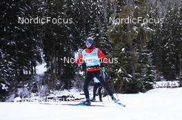 07.11.2022, Davos, Switzerland (SUI): Gion Stalder (SUI) - Biathlon training, Snowfarming track, Davos (SUI). www.nordicfocus.com. © Manzoni/NordicFocus. Every downloaded picture is fee-liable.
