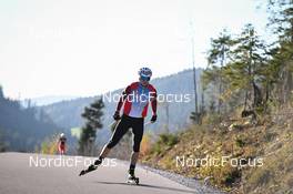 19.10.2022, Ramsau am Dachstein, Austria (AUT):  Michal Sima (SVK) - Biathlon training, Ramsau am Dachstein (AUT). www.nordicfocus.com. © Reichert/NordicFocus. Every downloaded picture is fee-liable.